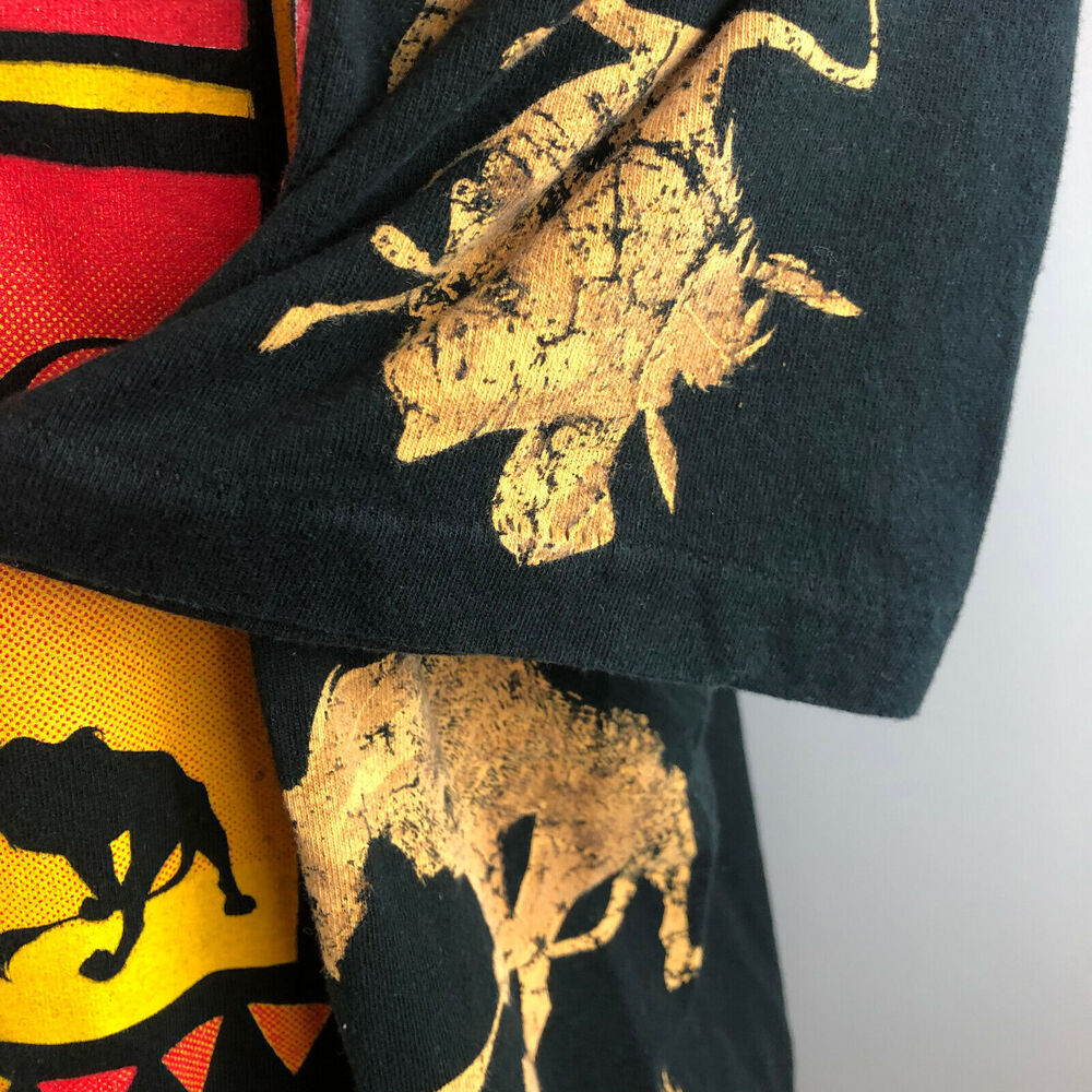 Vintage Disney The Lion King All Over Print Movie T-Shirt USA Made Adult OSFA - Picture 3 of 7